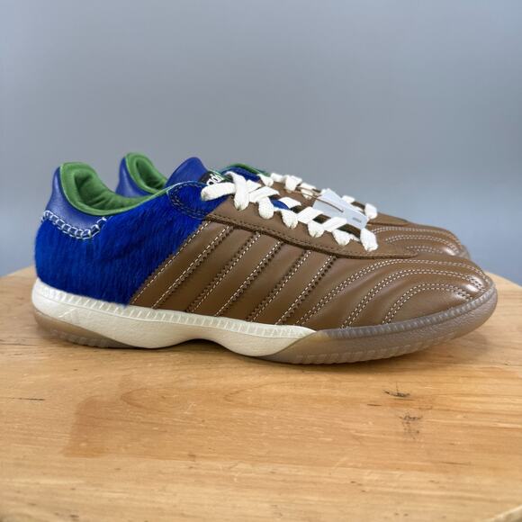 Adidas Wales Bonner x Samba Millennium Pony Mens Size 9.5 Nappa Brown IF6704 NEW - Picture 1 of 9